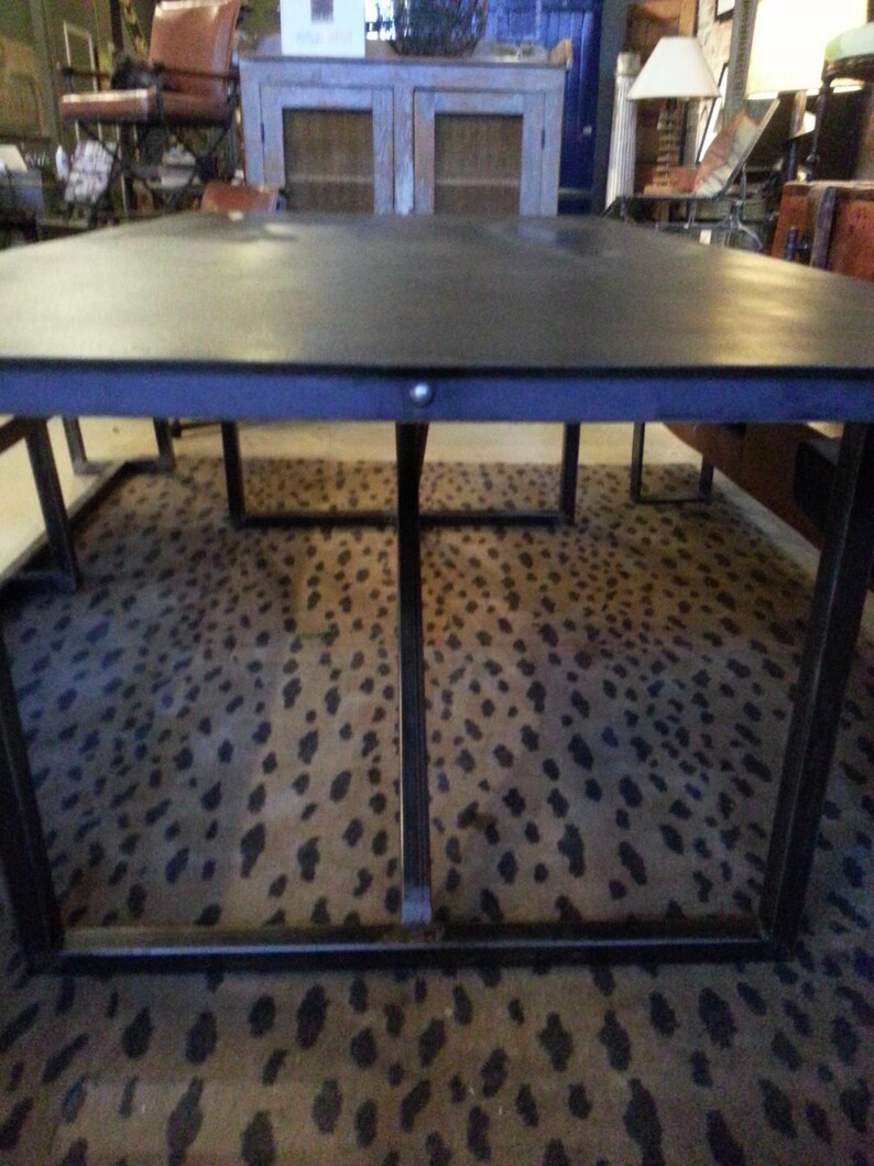 Unique Steel Dining Table Custom Sizes Available Etsy