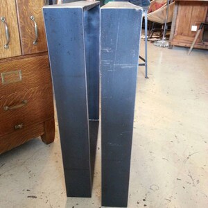 Steel dining table legs/base image 2