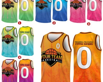 Custom Basketball Jersey Team Name & Number, Basketball Jersey Team, Game Day Outfit, Basketball Jersey for Basketball Fan Lovers Players