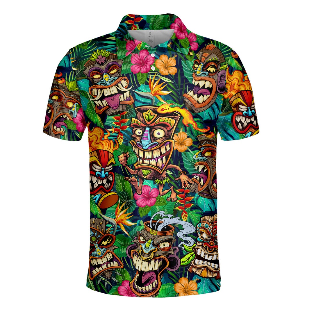 Men's Polo Shirt Island Tiki main image 0
