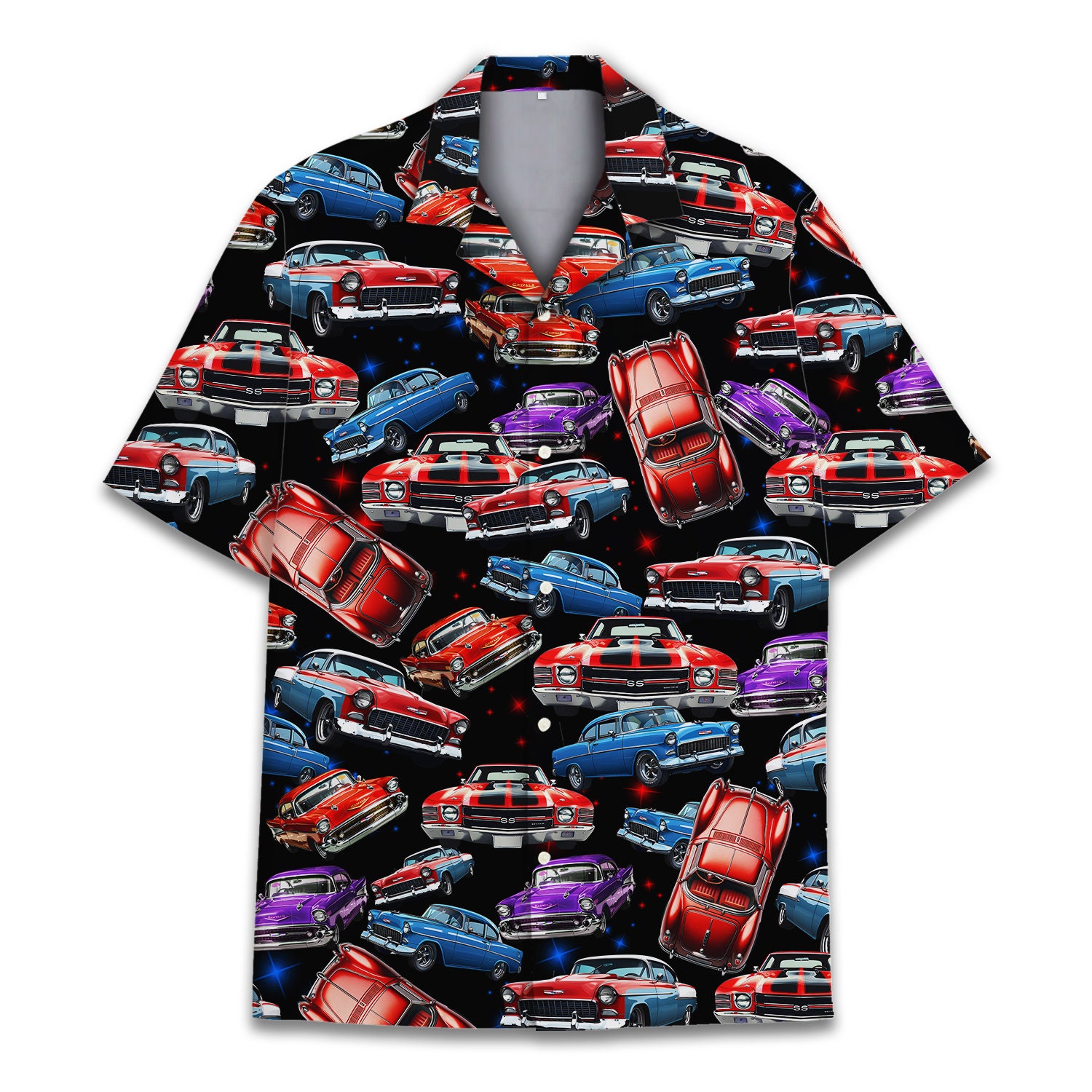 Cars Hawaiian Shirt For Men Women, Classic Car Shirt For Men