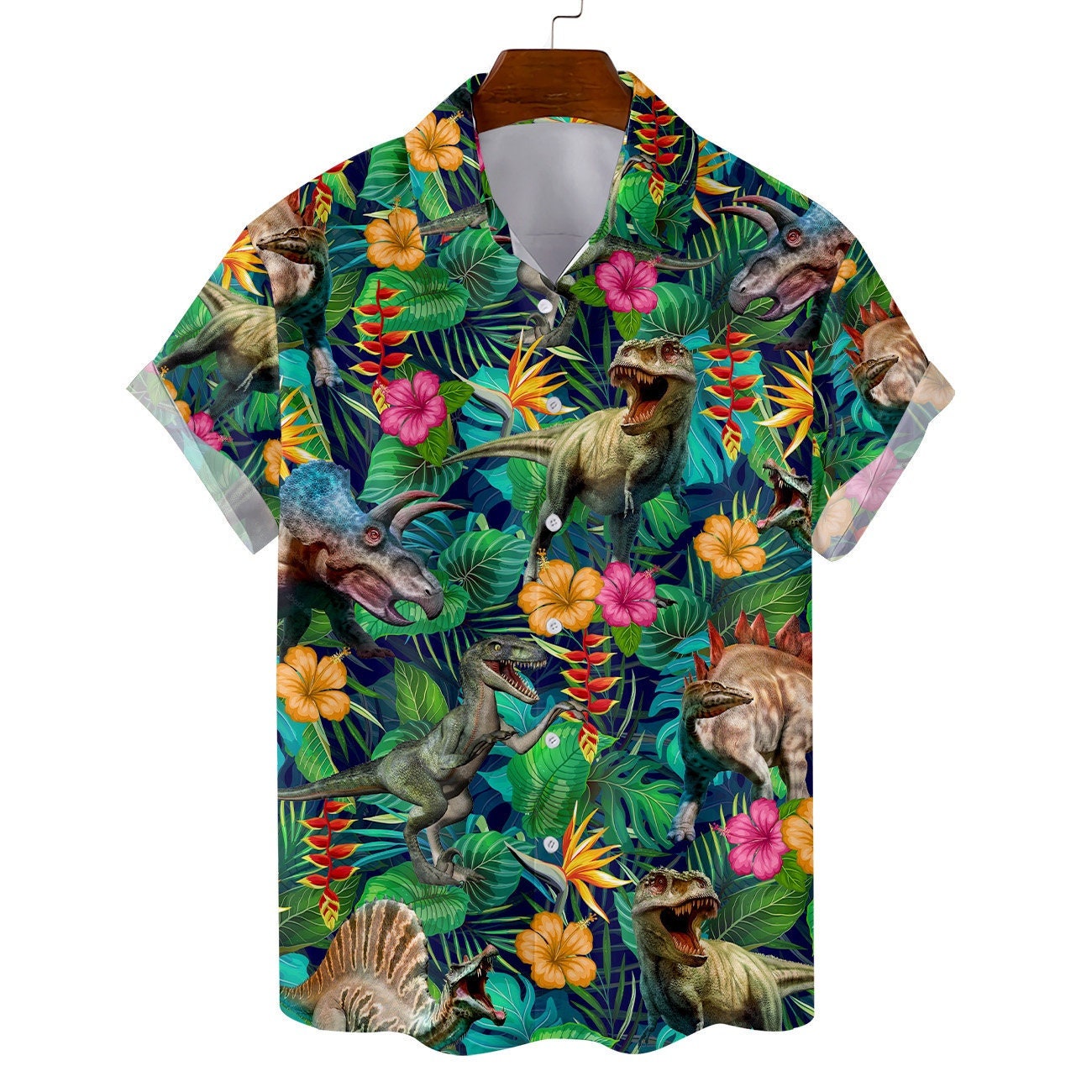 Duck Hawaiian Shirt Pet Lovers Tropical Summer Shirt Short Sleeves Men Women
