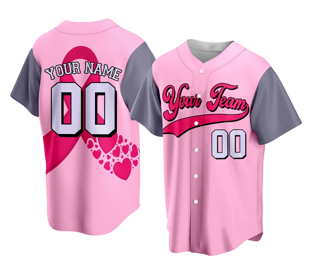 Custom Team Name and Number Baseball Jersey Personalized Etsy