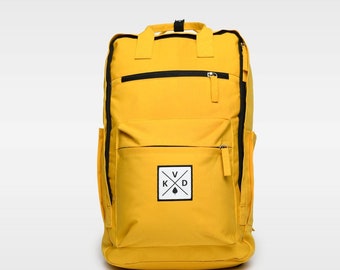 Yellow Backpack - Etsy