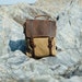 Canvas Backpack | Canvas Vintage Rucksack | Reclaimed Leather Backpack | Canvas Rucksack | Canvas Bag Brown