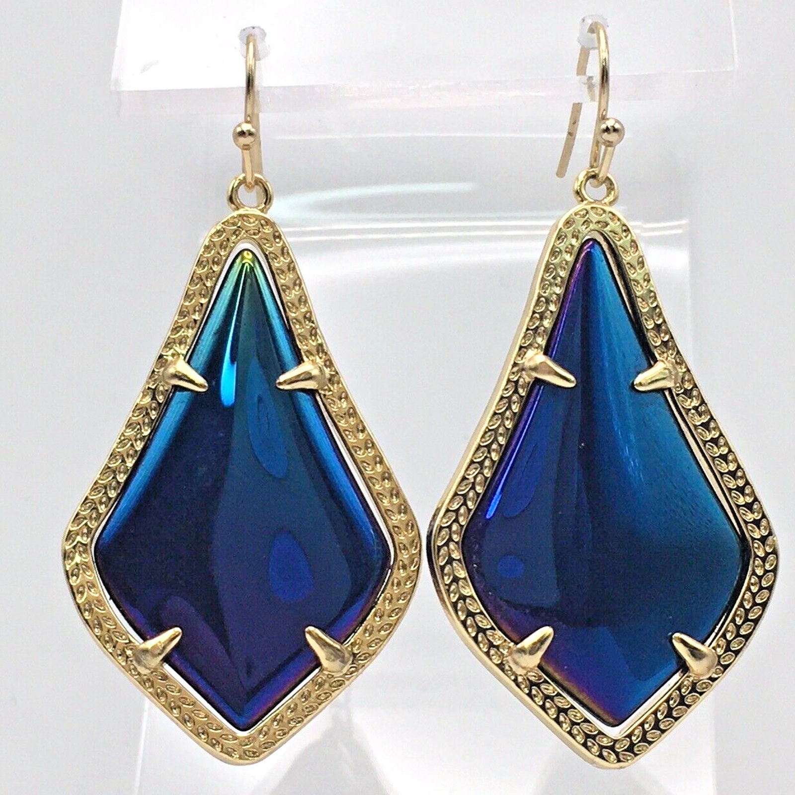 Necklace Kendra Scott Triangle Earrings Elisa Gold Pendant