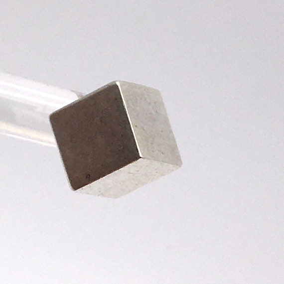 925 Tiffany & Co Cube Stud Earring 3.46 grams Ste… - image 1