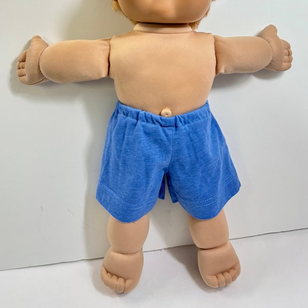 16" Cabbage Patch "GRAY, Purple, GREEN, White, BLACK, Blue" Shorts, Cabbage Patch Doll Clothes, 16 inch Boy & Girl Cabbage Patch Kid Clothes