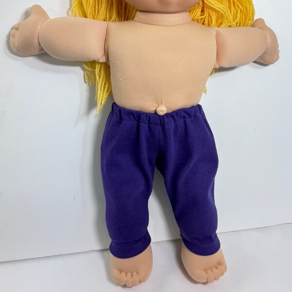 16" Cabbage Patch Clothes PINK; Periwinkle, Purple SHORTS; Purple Lounge Pants, Cabbage Patch Doll Clothes, Cabbage Patch Doll Accessory,CPK