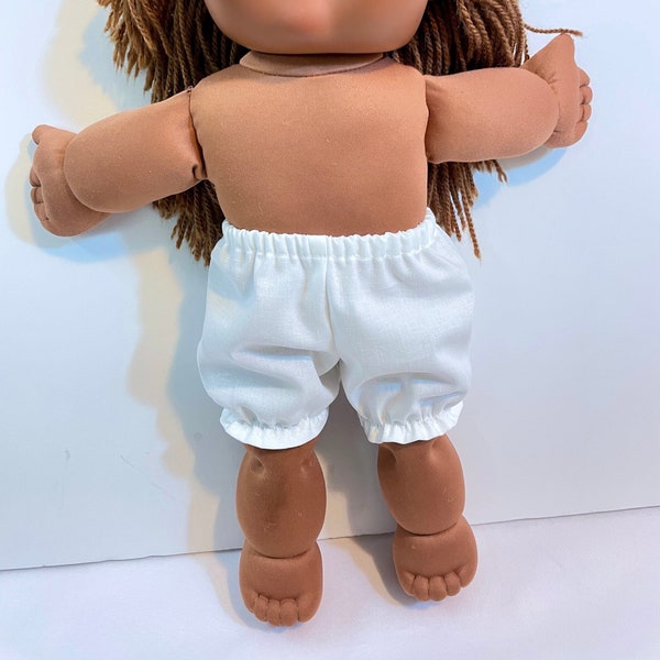 Bloomers for 16" Cabbage Patch "WHITE; PURPLE; Rainbow Stripe; Gold; Lilac/Yellow FLOWERS" 16 inch Cabbage Patch Doll Panty, Doll Pantaloons