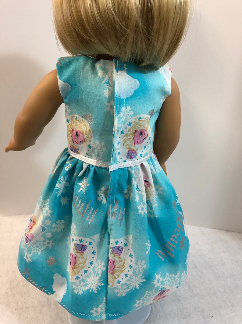 elsa costume for 18 inch doll