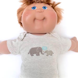 16" Cabbage Patch "Jungle Animals; Mama/Baby Elephant; Sheep/Lambs" Top, Boy or Girl Mix & Match Cabbage Patch Clothes, CPK Doll Accessory