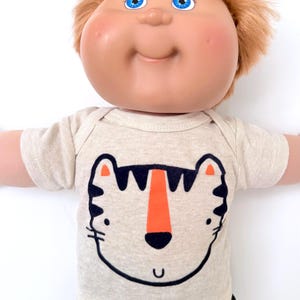 16" Cabbage Patch "Teddy Bears, Fuzzy Tiger; Elephant Family" Top, Cabbage Patch Kid Doll Accessory, Girl & Boy Cabbage Patch Doll T-Shirt