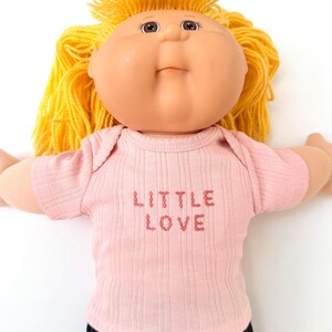 16" Cabbage Patch "Little Love; Mama with Baby Ducks; Tulips; Love" Top, Girl or Boy Cabbage Patch Mix & Match Doll Clothes, Doll Accessory