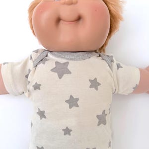 16" Boy & Girl Cabbage Patch "Sharks; Zebra; Whales/Boats; Stars; Lot of Love" T-Shirt, Cabbage Patch Clothes, Cabbage Patch Doll Accessory image 5