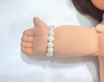 16" Cabbage Patch Bracelets "Pearl, Sports, Cross, Flower, Wood Bead" Doll Bracelets, Girl & Boy Cabbage Patch Doll Accessory, CPK Bracelets