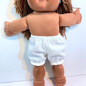 Bloomers "Red, Yellow, Pink, Lilac, White, Black, Purple, Blue, Rainbow Stripes, Flowers" Fits 16" Cabbage Patch Doll, 16 inch CPK Pantaloon