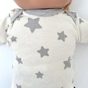 16" Boy & Girl Cabbage Patch "Sharks; Zebra; Whales/Boats; Stars; Lot of Love" T-Shirt, Cabbage Patch Clothes, Cabbage Patch Doll Accessory Stars - 4th of July