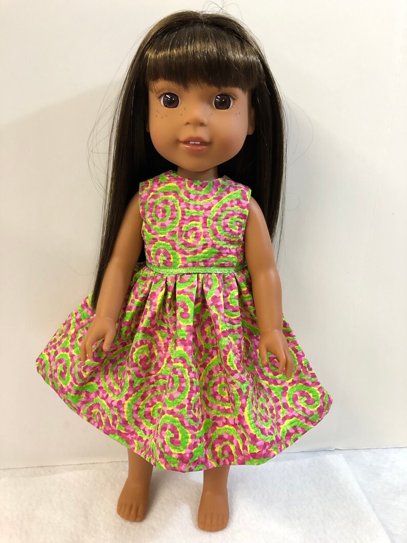 Cute Mouse Casual Clothes for 14/'/' AG American Doll Wellie Wishers Doll Pink