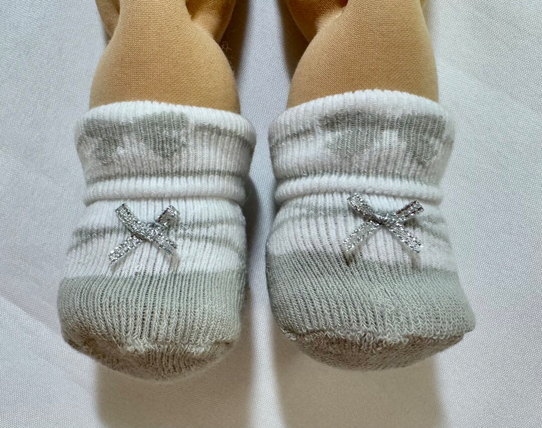 16 Cabbage Patch Socks pink W/hearts and Bows White W/rose Slate GRAY ...