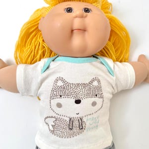 16&quot; Boy & Girl Cabbage Patch &quot;Trucks, Diggers or Baby Fox&quot; CPK Top Only, Cabbage Patch Kid Doll Clothes, CPK Cabbage Patch Doll Accessory