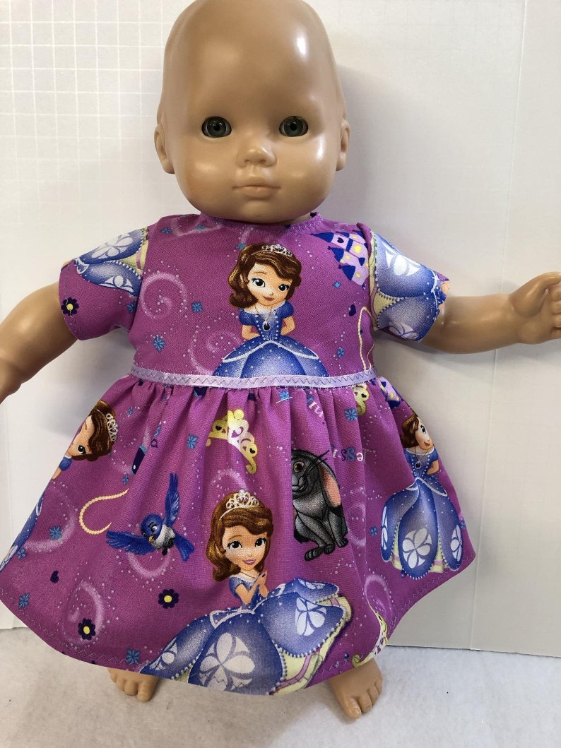 Bitty Baby Clothes Disney Princess Sophia Sophia The First Dress 15 Inch Doll Clothes Disney Princess Dress Going To Disneyland - 