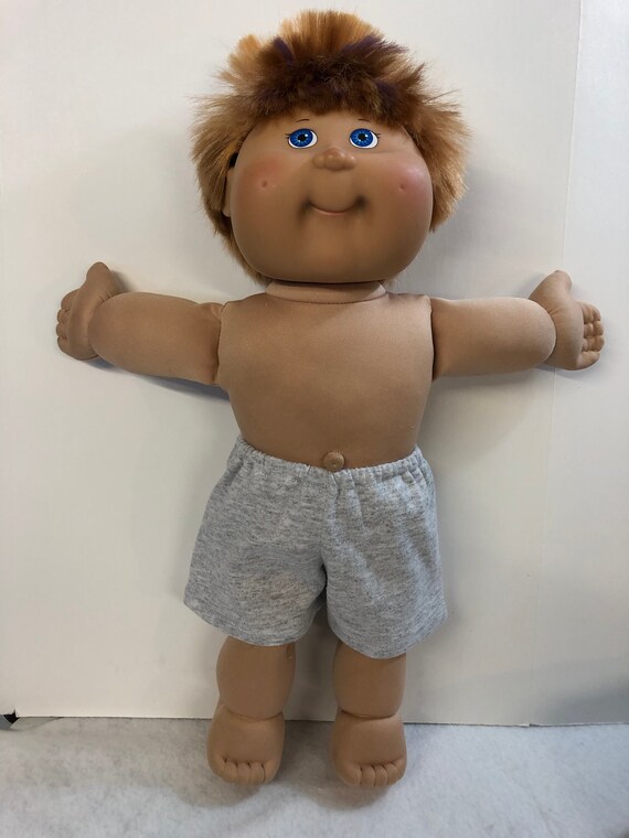 Cabbage Patch Boy Clothes Gray Black White Blue Etsy