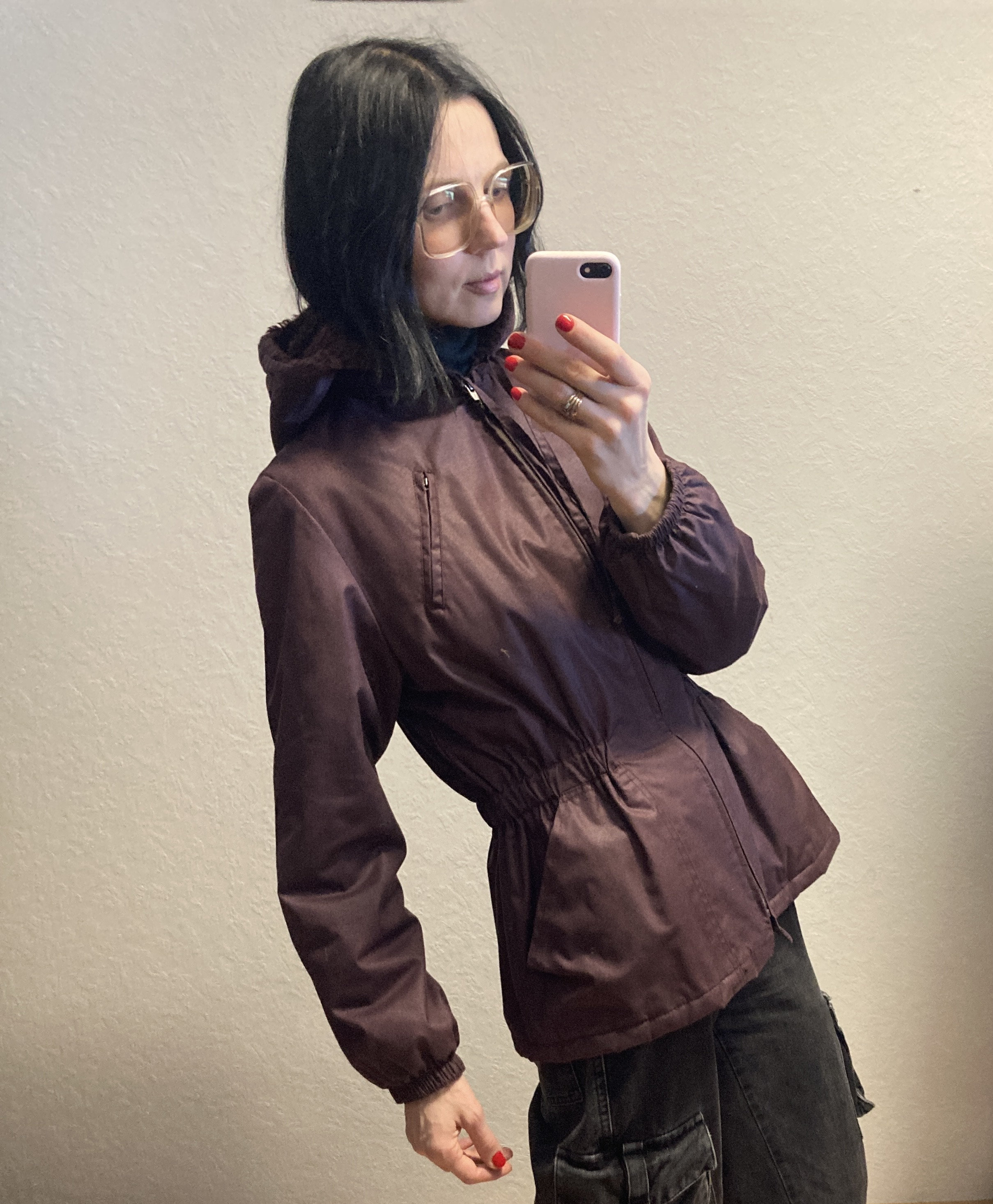 Ameri VINTAGE SOUFFLE OVER COAT ロングコート