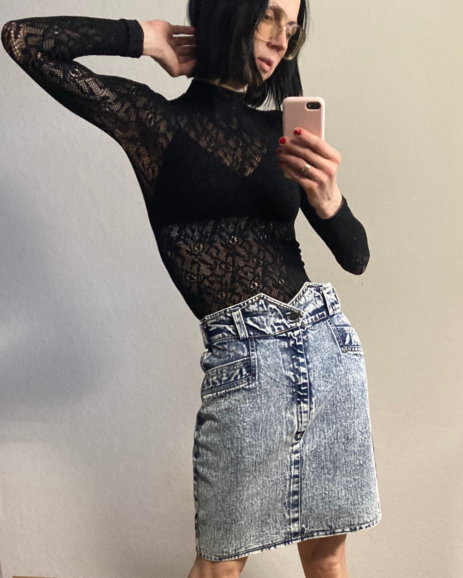Holden Denim Skirt - Vintage Wash