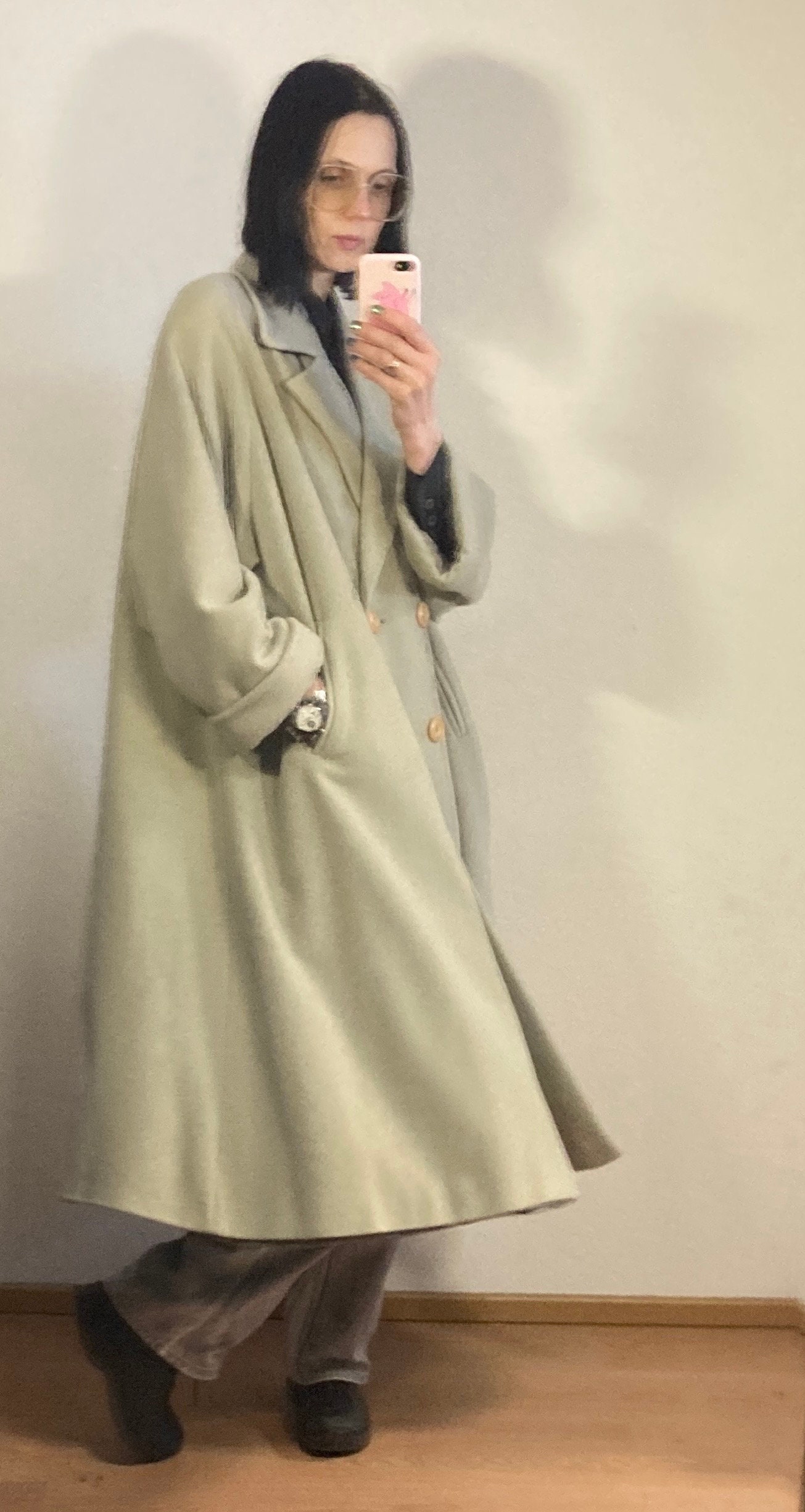 ジャケット・アウター super long coat wool \