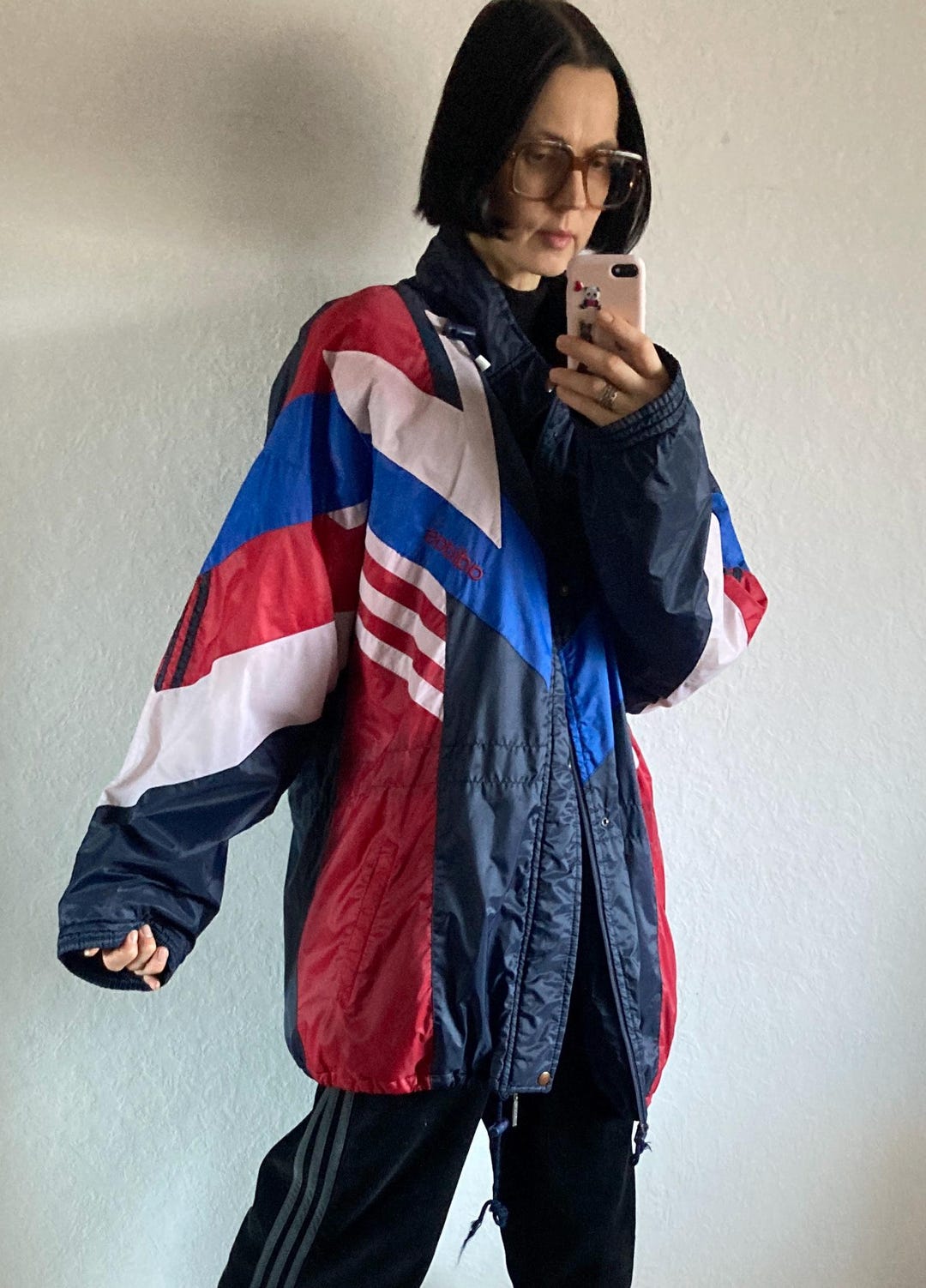 Vintage 1980s/1990s Adidas Padded Jacket (size M/L) - Etsy UK