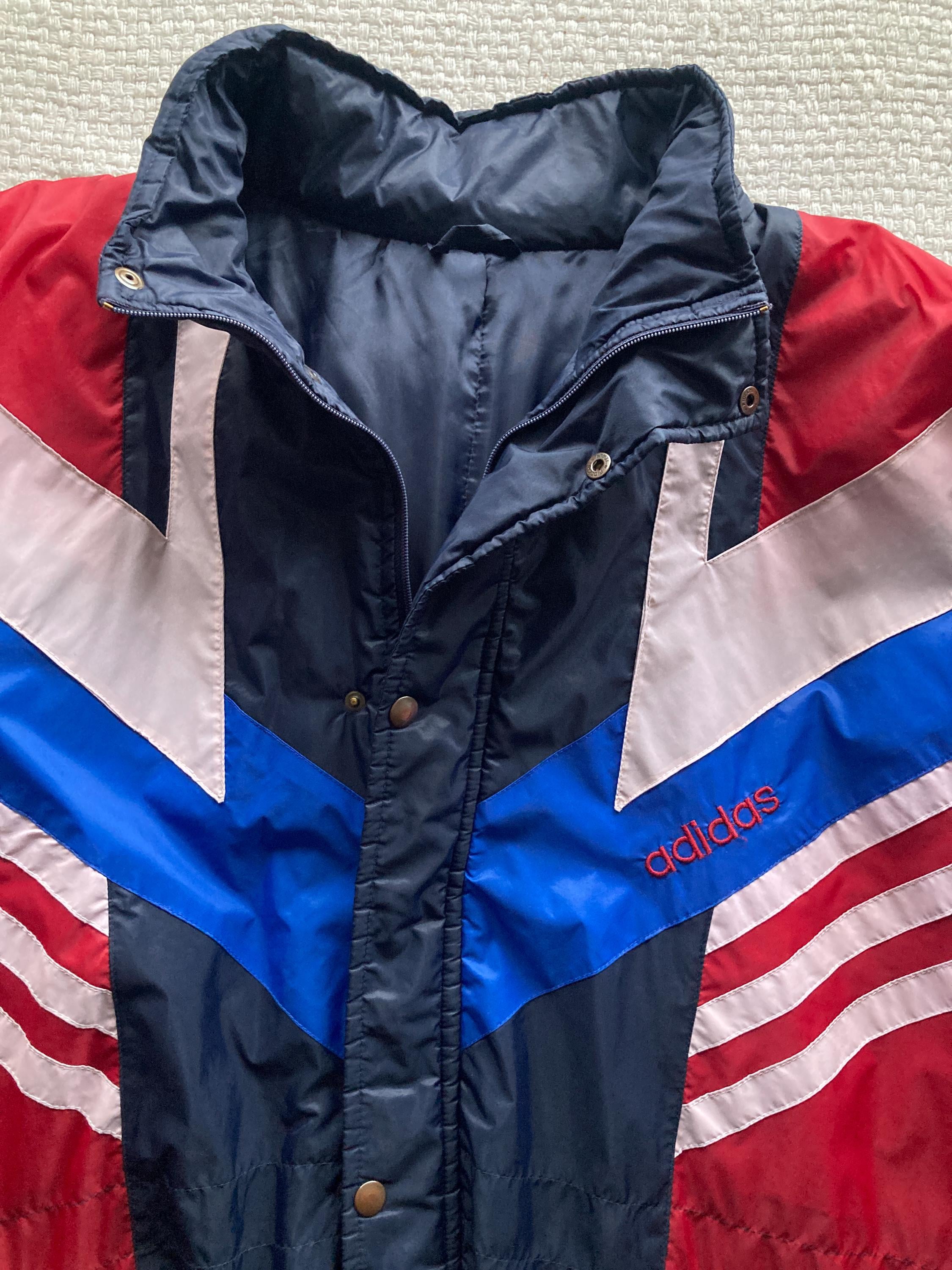 Vintage 1980s/1990s Adidas Padded Jacket (size M/L) - Etsy