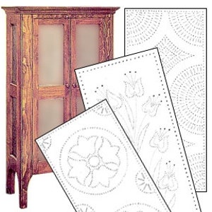 Punched tin cabinet - pie safe plans -K2B-BT