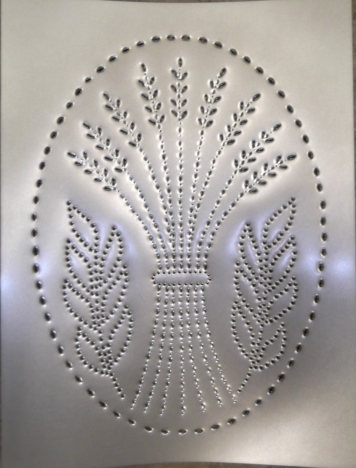 RPS 1176A 9 1/4 W X 12 3/8 Wheat Punched Tin - Etsy