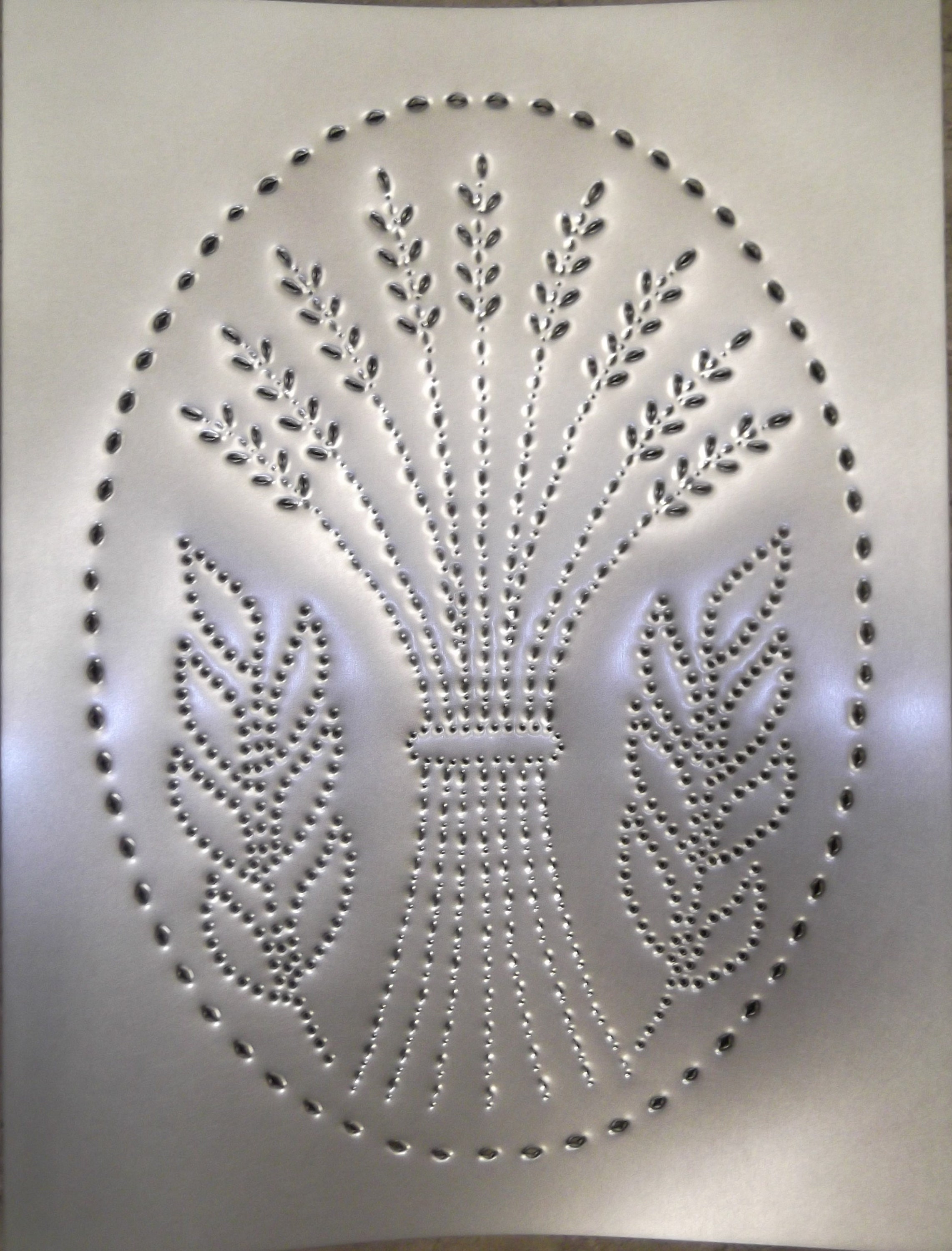 RPS 1176A 9 1/4 W X 12 3/8 Wheat Punched Tin - Etsy