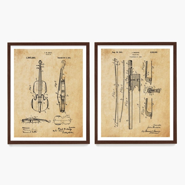 Violin Patent Posters, Violin Art, Violin Poster, Violin Wall Art, Orchestra, Classical Music Art, Classical Music Poster, Fiddle