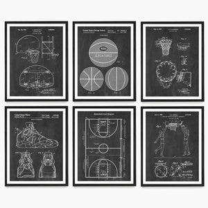 Basketball Patent Wall Art, Basketball Poster, Basketball Best Gift, Kids Room Decor
