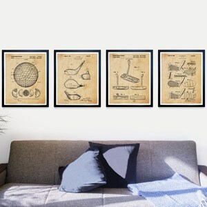 Golf Patent Wall Art