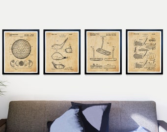 Golf Poster, Golf Patent, Golf Gift, Golf Art, Golf Clubs, Golf Balls, Dad Gift, Golf Wall Art, Golf Patent Art, Vintage Golf Art, Golfing