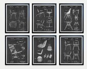 Eames Poster - Eames Chair - Eames Patent - Charles Ray Eames Art - Eames Decor - Mid Century - Eames Chair Patent - Charles Eames - Chair