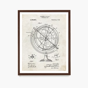 天文学特許ポスター、天文地球儀特許ウォールアート、天文学特許、星図、NASA 特許、宇宙アート、NASA ポスター