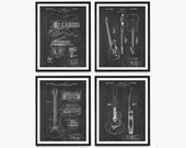 Guitar Patent Wall Art, Electric Guitar Patent, Guitar Poster, Guitar Wall Art, Guitar Gift, Music Gift
