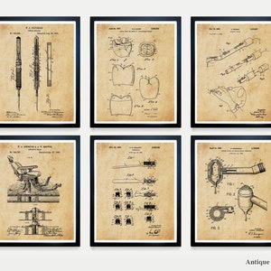 Dentist Patent Poster, Dentist Office Wall Art, Dentist Chair Patent, Dental School Grad, Dentist Gift