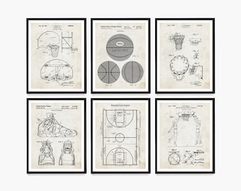 Basketball Patent Wall Art, Basketball Poster, Basketball Best Gift, Kids Room Decor