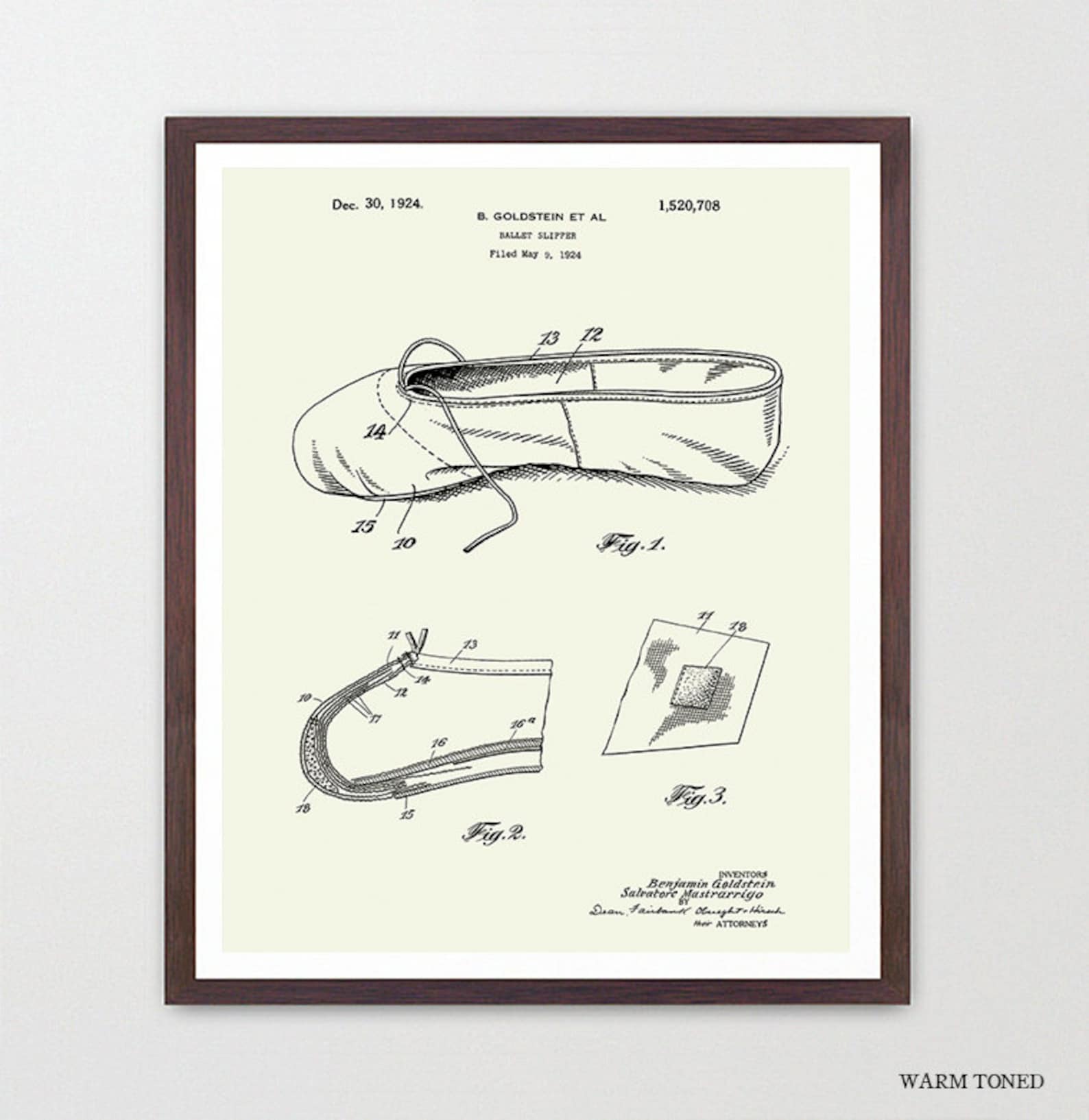 ballet patent art - ballet shoe - ballet slipper - ballet art - ballet posters dance poster - dance art - dance wall art - canva