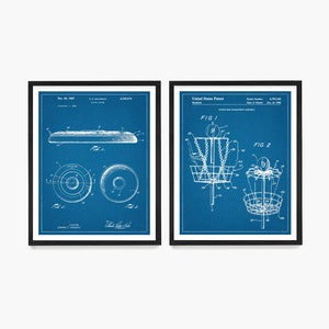 Frisbee Patent Poster, Disc Golf Wall Art, Frisbee Golf Gift, Disc Golf Basket Patent Blueprint