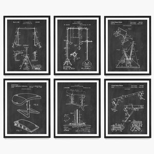 Gymnastics Patent Art Prints: Gymnast Gift, Gym Decor