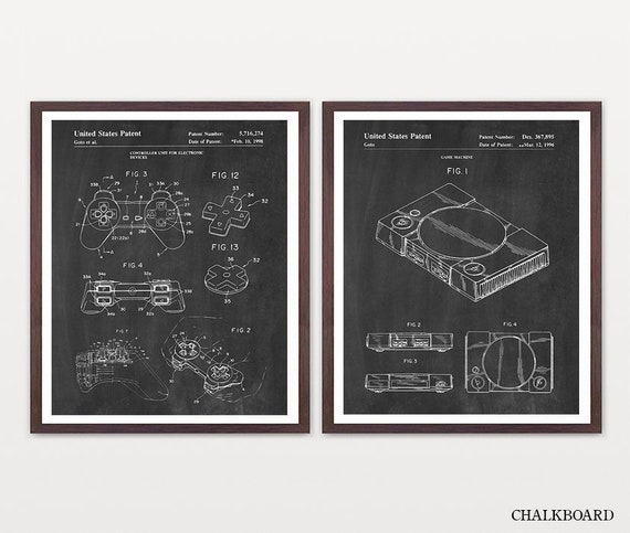 Wunderkammer Studio - Evolution of Video Games Poster Print - Video Game  Wall Art - House Home Décor - Video Game Gift - 18 x 24 Framed Print