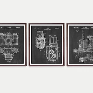 Camera Poster - Camera Art - Photography Poster - Camera Patent - View Camera - 35mm Camera - Photography Art - Vintage Camera Art - Gift