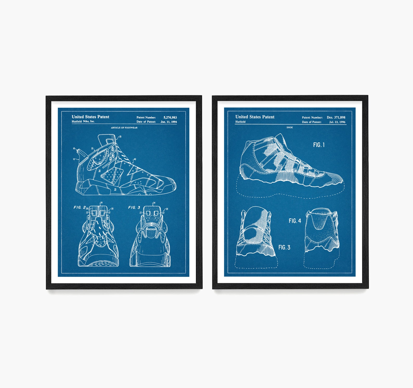 Basketball Sneaker Patent Poster Sneaker Patent Basketball Etsy